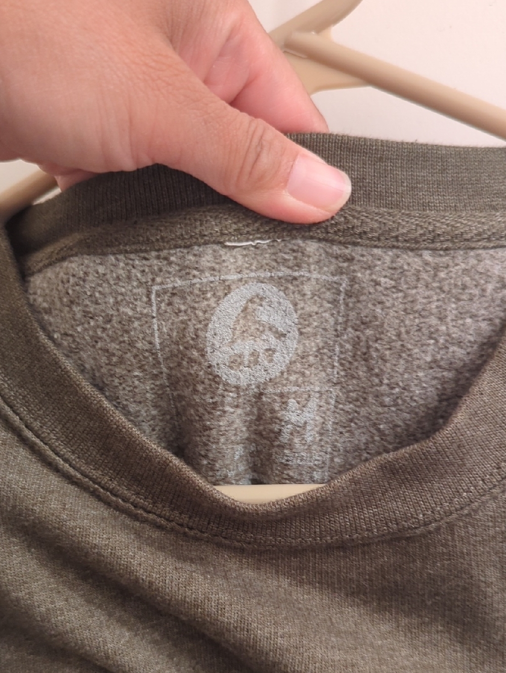 Olive Green URT Seal Sweatshirt - Picture 2 of 3